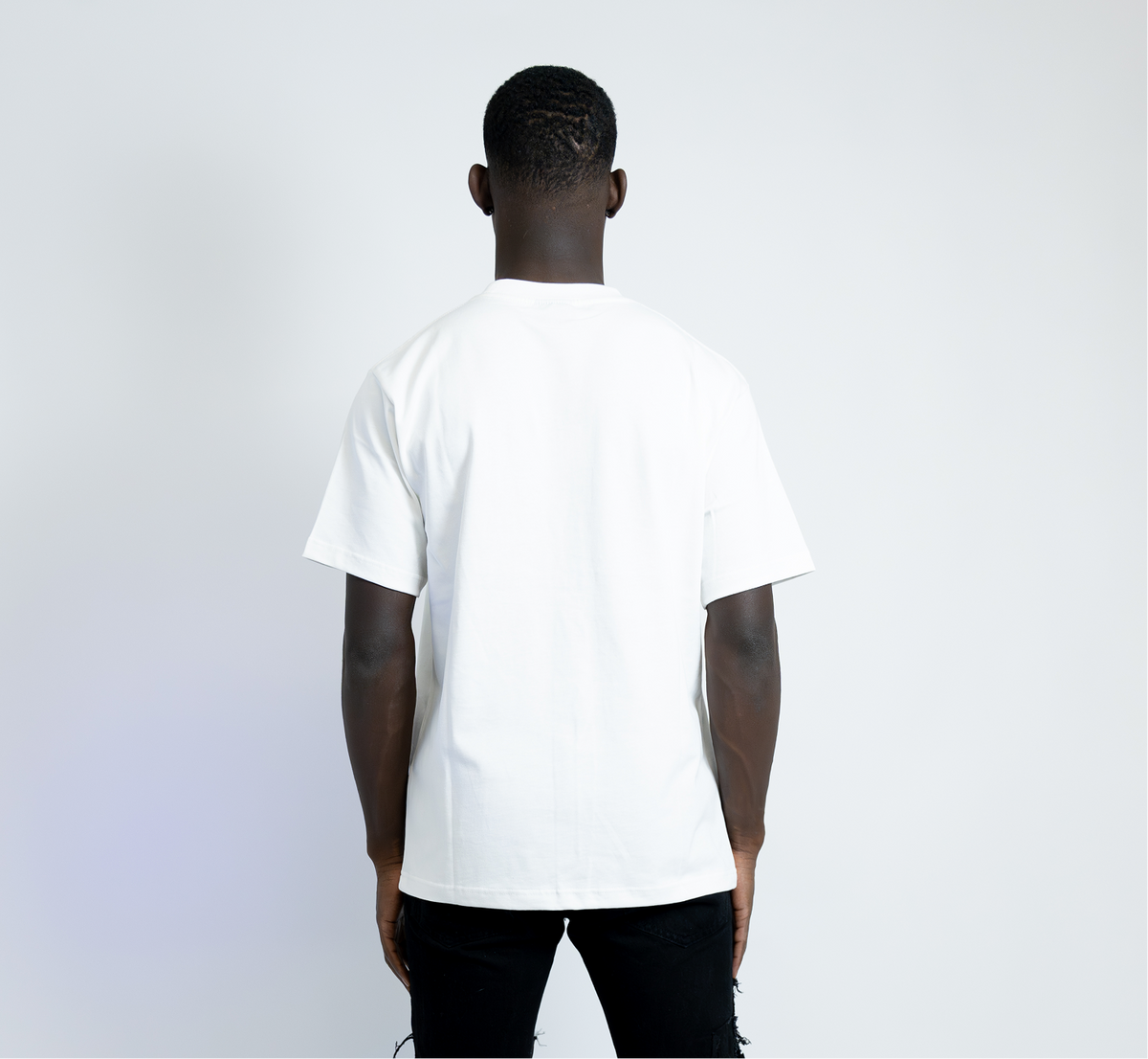 Steppas White Pink Logo T-shirt