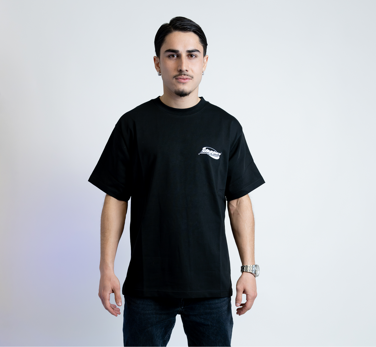 Steppas Pink Backprint T-shirt