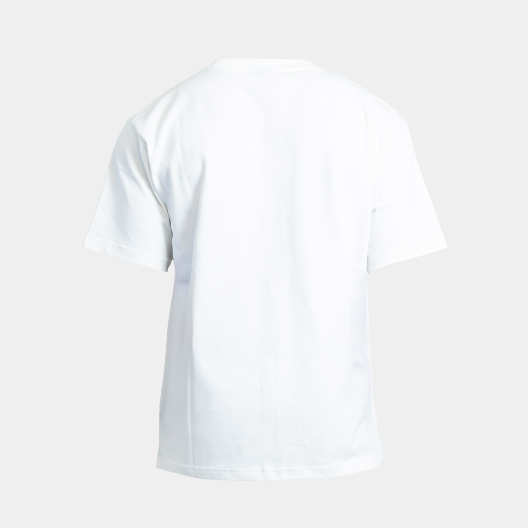 Steppas White Pink Logo T-shirt