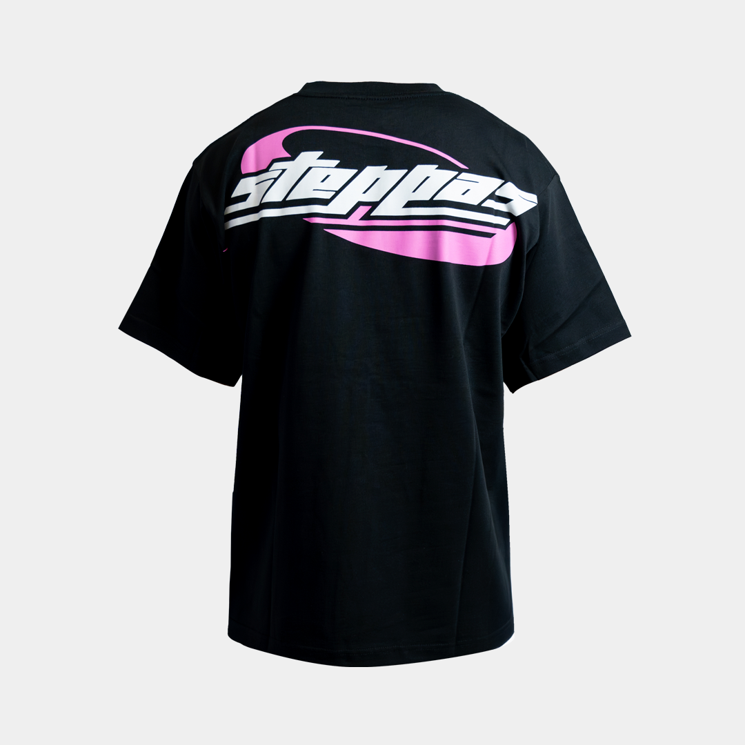 Steppas Pink Backprint T-shirt